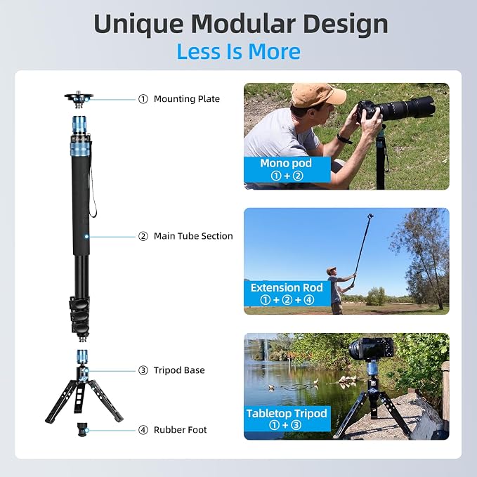 SIRUI AM-404FL Camera Monopod - Image 4