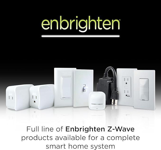 Enbrighten Z-Wave Plus Smart Receptacle, Works - Image 6