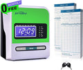 Employee Thermal Time Clock for Small Business | in/Out Punch Clock, No Ink by JianBoland