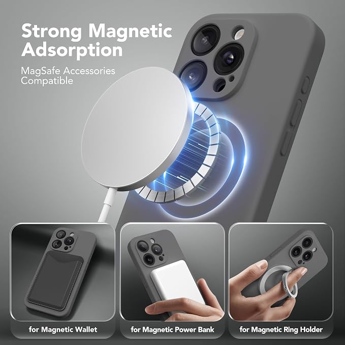 Magnetic for iPhone 15 Pro Case, Compatible - Image 2