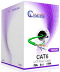 NewYork Cables | Cat6 Ethernet Cable 1000ft | Bulk Riser 23AWG, UTP 4 Pairs by NewYorkCables