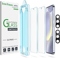amFilm Auto-Alignment OneTouch for Samsung Galaxy S24+ Plus 6.7" Screen by amFilm