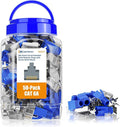 Cable Matters 50-Pack Cat6A RJ45 Shielded Modular Plugs by CableMatters