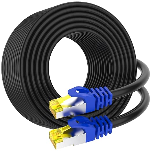Cat 8 Ethernet Cable 5 ft, 10 ft 15 ft 25 ft 30 ft 50 ft 100 ft Heavy Duty High - Image 8