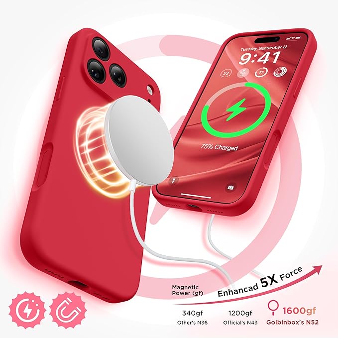 GolbinBox Magnetic for iPhone 17 Pro Case, Compatible - Image 3