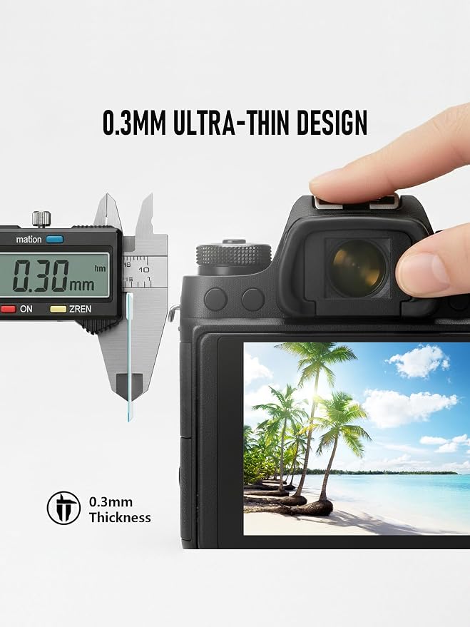 iDaPro Screen Protector for Fujifilm Instax WIDE EVO Tempered Glass+ Hand - Image 4