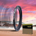 40.5mm Lens to 72mm Camera Lens Adapter, 40.5mm to 72mm Filter Step up Ring by AMOTOK