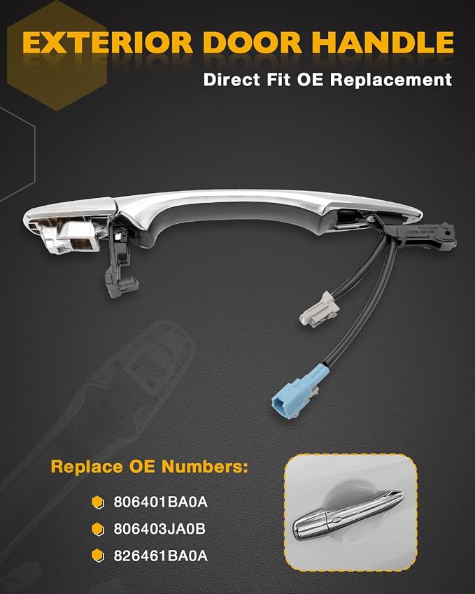 Passenger Door Handle, Compatible - Image 3