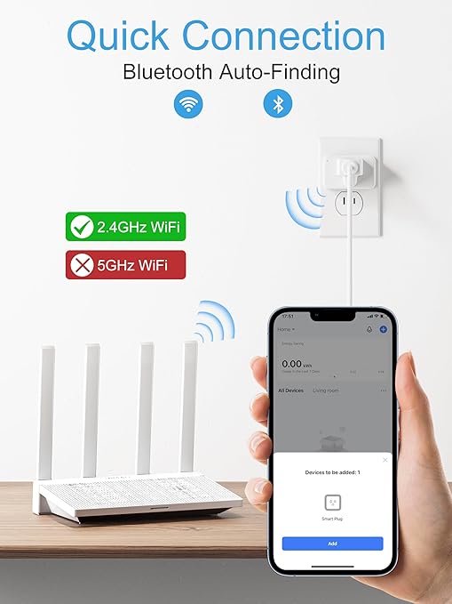 EIGHTREE Smart Plug 15A, Smart Plugs that Compatible - Image 3