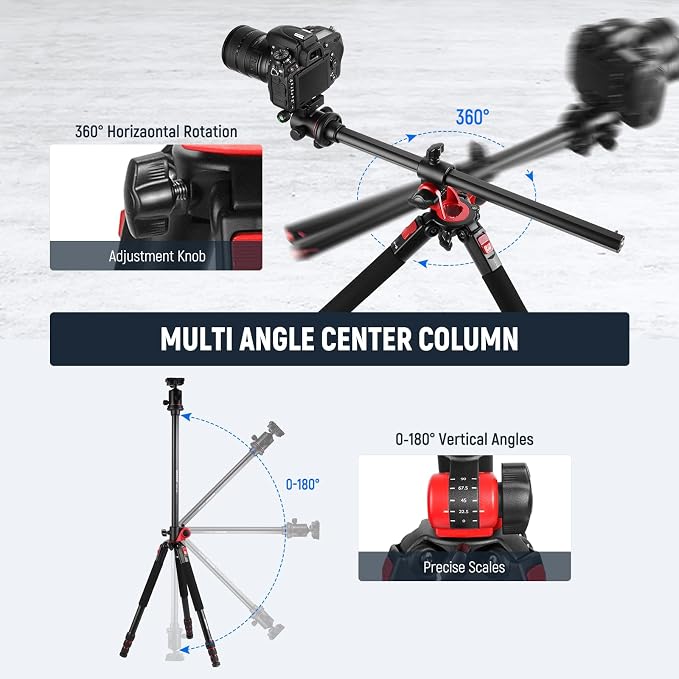 NEEWER 72 inch Camera Tripod Monopod - Image 2