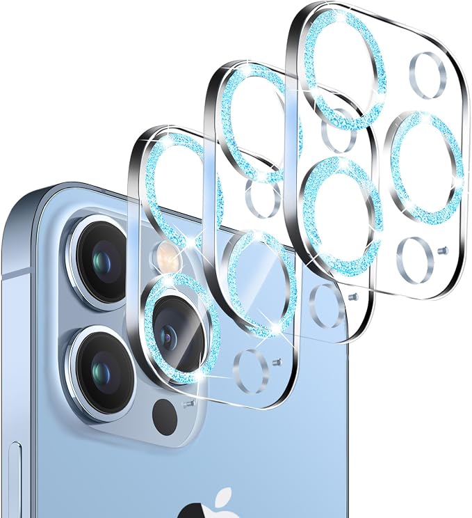 3 Pack Dengduoduo Tempered Glass Camera Lens Protector by Dengduoduo