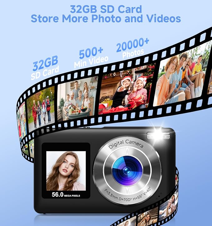 Digital Camera, 2026 Upgraded 56MP Camera - Image 7