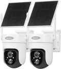 Vicohome 2CQ4G 2K AI Solar Security Camera Wireless Outdoor, Battery Powered Cam by sovmiku