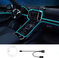 Jushope Interior Car LED Strip Lights, RGB USB Car Ambient Lighting, Car by Jushope