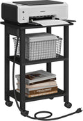 TUTOTAK 3 Tier Printer Stand, Rolling Printer Cart by ChoosetutotakFurnitureBuildYourCozyHome