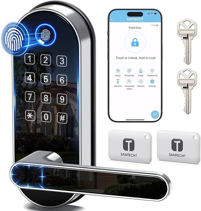 Bluetooth Fingerprint Smart Lock by SamtechT