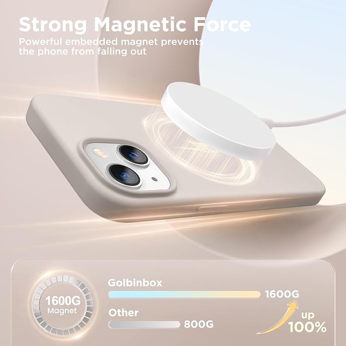 GolbinBox Magnetic for iPhone 13 Case & iPhone 14 Case, Compatible - Image 3