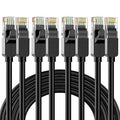 Cat 6 Ethernet Cable 10 ft, Indoor/Outdoor High Speed 10Gbps Internet Cable by Unknown