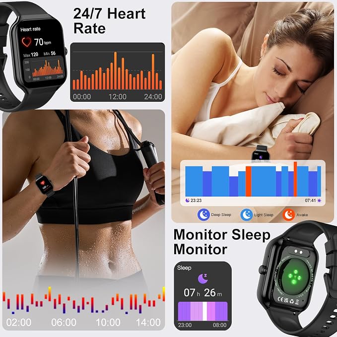Smart Watch, 1.96"HD Smartwatch - Image 5