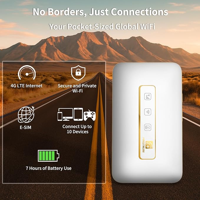 M5 Mobile Hotspot, Portable WiFi Hotspot - Image 2