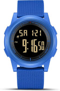 HANPOSH Mens Digital Watch Ultra Thin Minimalist Sports Waterproof Outdoor LED by BIDENWATCHESUS