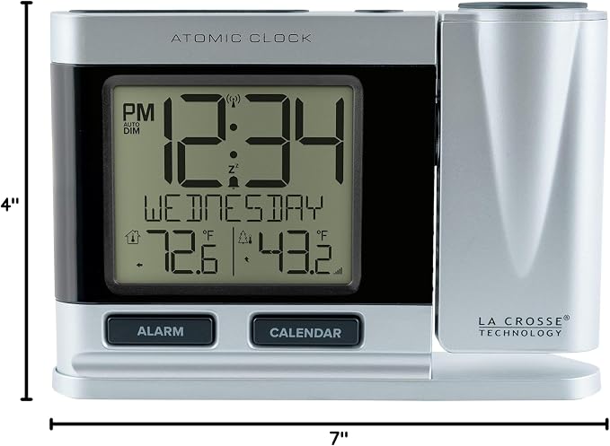 La Crosse Technology Atomic Projection Alarm Clock - Image 8
