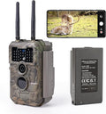 GardePro E6 2.0 Pro WiFi Trail Camera, Dual Antennas, Stable Connection by GardePro