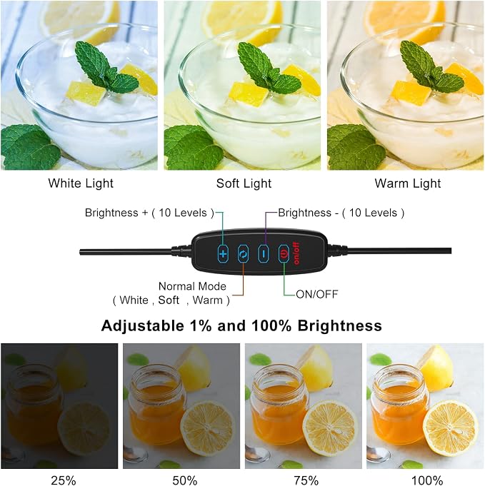 PULUZ Photo Light Box, Tri-Color Dimmable Light Shooting Tent Box - Image 4