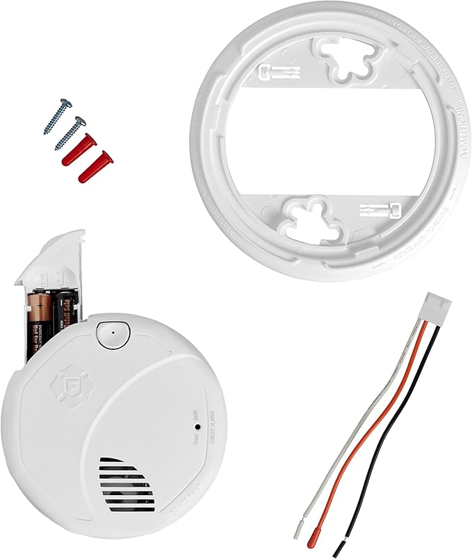First Alert Interconnect Hardwire Dual Sensor Smoke Alarm - Image 4