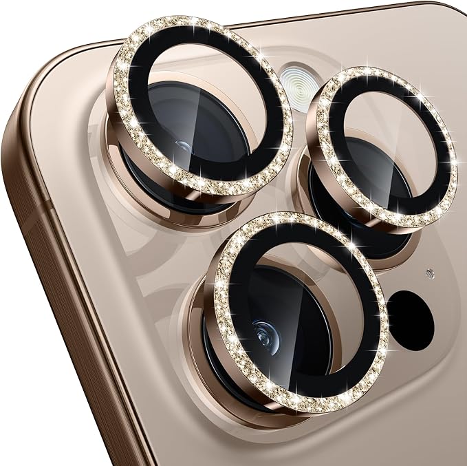 WSKEN for iPhone 16 Pro/iPhone 16 Pro Max Camera Lens Protector by SmartProtectionGreenerFuture
