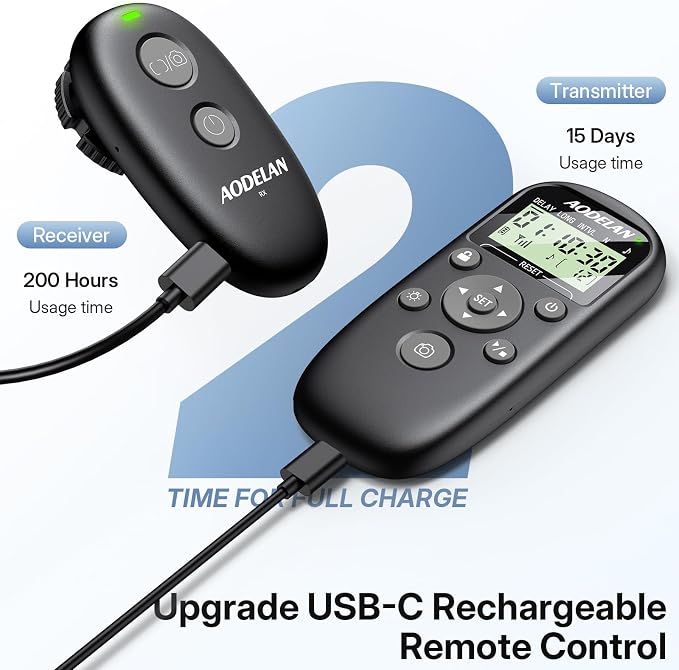 for Sony Camera Rechargeable Remote Shutter Release - Image 3