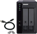 QNAP TR-002-A-US 2 Bay USB Type-C Direct Attached Storage by QNAP
