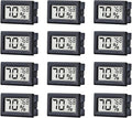 12 Pack Pgzsy Mini Small Digital Electronic Temperature Humidity Meters Gauge by Pgzsy