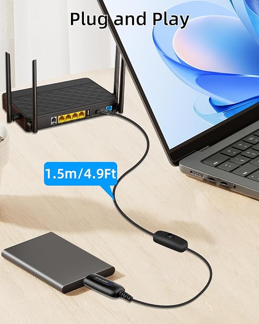 12W USB 5V to 12V Step Up Converter Cable - Image 4
