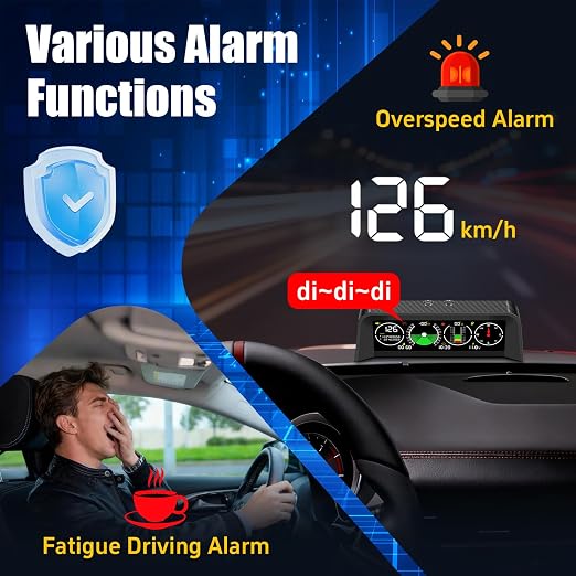 X60 Pro Car Inclinometer for Off-Road, GPS Speedometer MPH KMH - Image 6