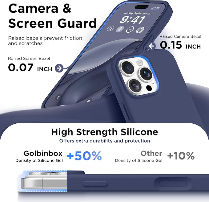 GolbinBox Magnetic for iPhone 16 Pro Case, Compatible - Image 5