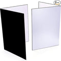 Light Reflector 3 in 1 Photography Reflector Cardboard, A4 Size Folding Light by HHDFETG