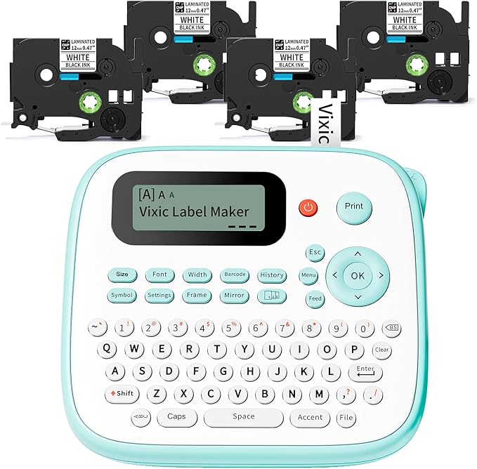 Vixic Label Maker, D210S Label Maker Machine by Vixic