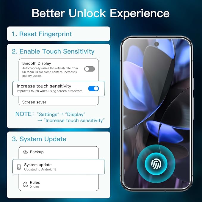JETech Screen Protector for Google Pixel 9 Pro - Image 3