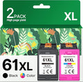 61XL Ink Cartridge Replacement for HP Ink 61 for HP 61 Ink Works by Adoccur