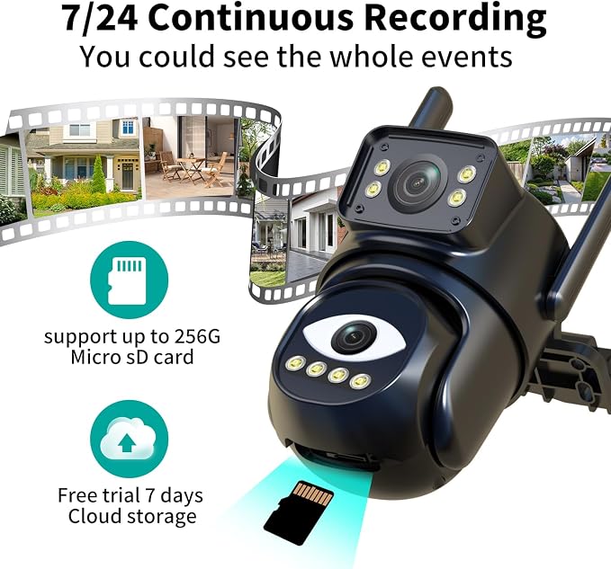 Security Cameras Outdoor Wifi, 5G/2.4G Cameras - Image 6