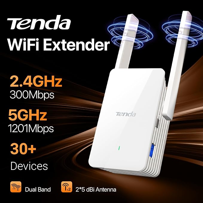 Tenda AX1500 WiFi 6 Range Extender, WiFi Signal Booster - Image 2