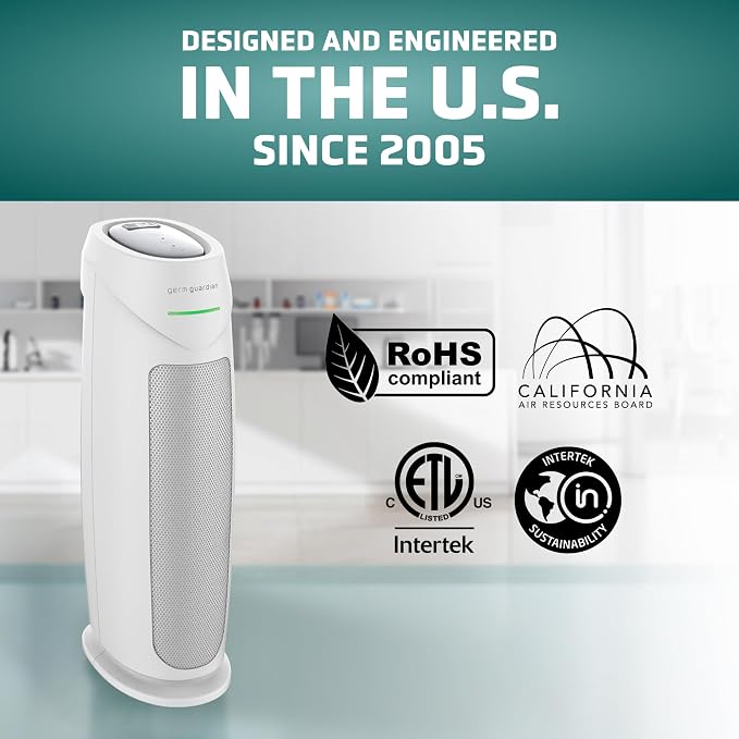 GermGuardian HEPA Indoor Large Room Air Purifier - Image 4