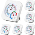 Kathfly 4 Pcs Indoor Thermometer and Humidity Gauge Indoor Mini Thermometer by Kathfly