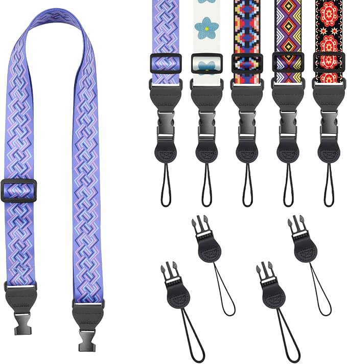 FIEIL Geometric Rhombus Shoulder Strap, Adjustable Camera Strap by FIEIL