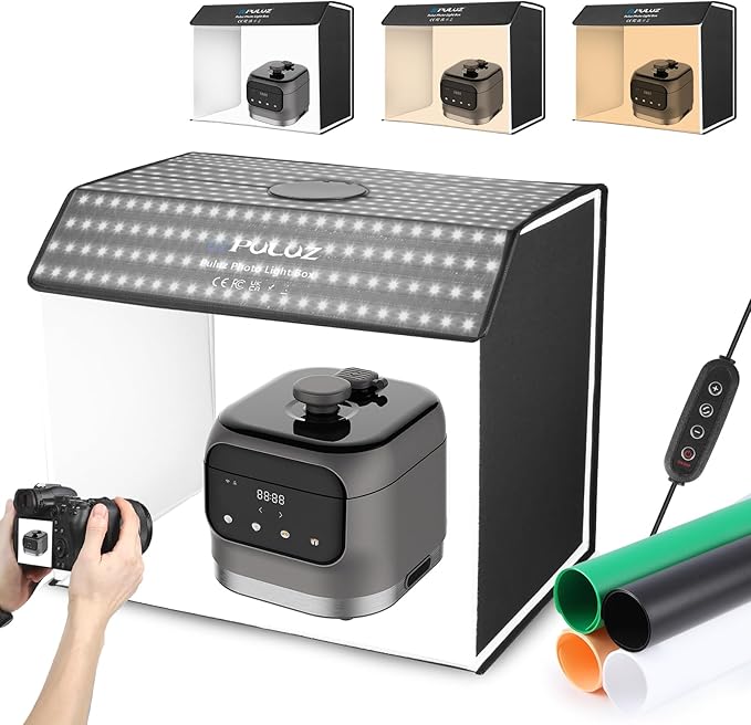 PULUZ Large Light Box, 24x16 inch Photo Studio Box, Photo Background Shooting by PULUZ
