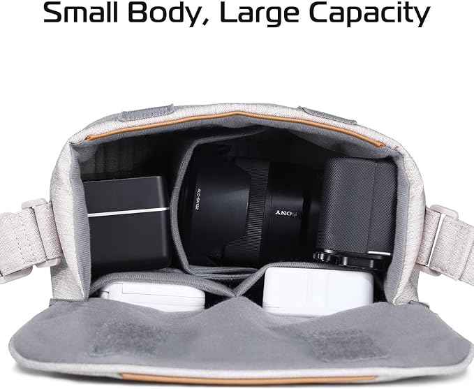 ULANZI 3L Camera Bag, 9.1x4.3x7.1in, Professional SLR/DSLR Crossbody Shoulder - Image 4