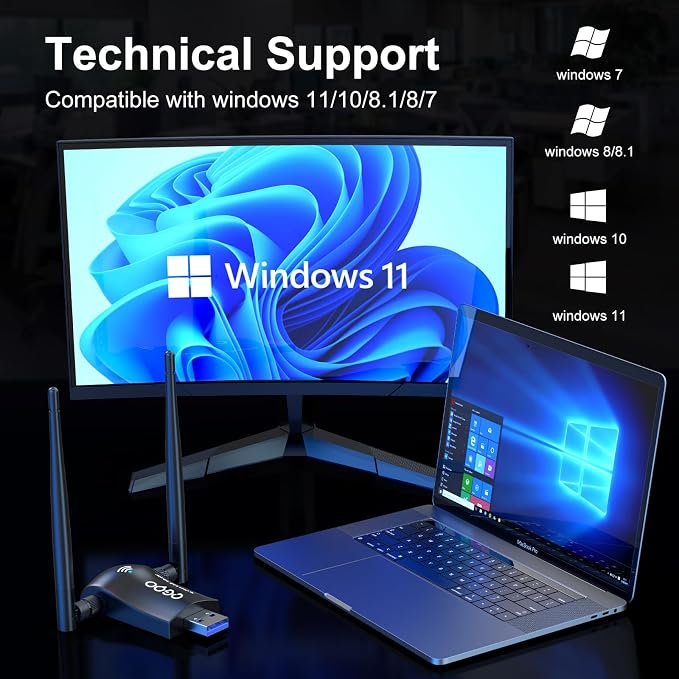 Wireless WiFi Adapter for Desktop PC - Image 6