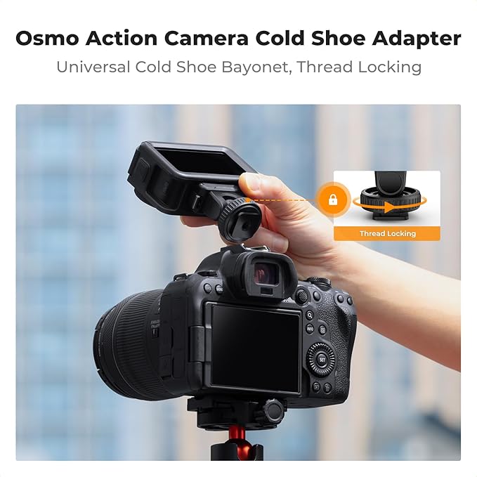 K&F CONCEPT Plastic Cold Shoe Mount Compatible - Image 3
