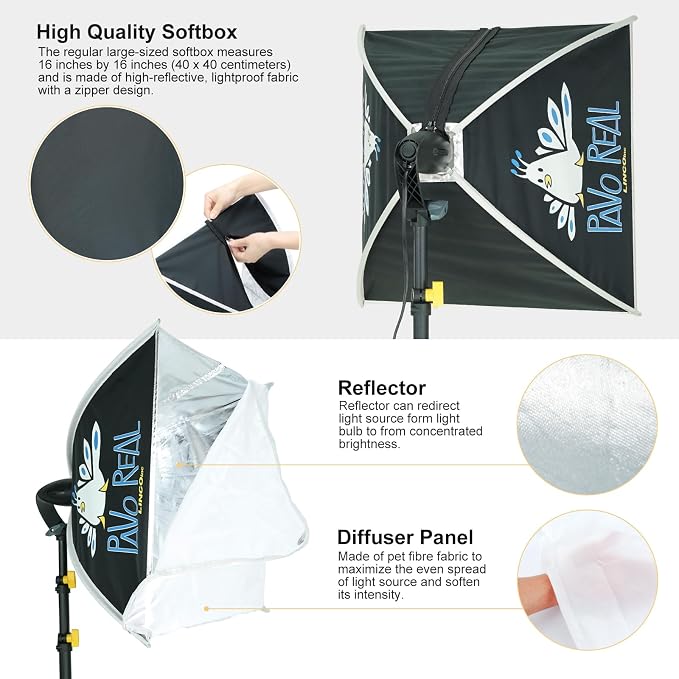 LINCO Lincostore Photo Video Studio Light Kit AM174 - Image 8